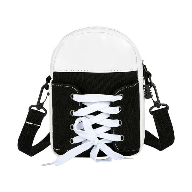 Handmade Patchwork Crossbody Bag Shoe Bag Funny Gift