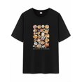 thumbnail image 1 of Qingyee Japanese Anime Unisex Short Sleeve Crewneck T-Shirt,Delicious in Dungeon Graphic Cotton Shirt, 1 of 4