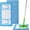 2 Pack-blue Wet Dry Pad, variant on Reusable Washable Mop Pads or Swier Sweeper Mop, 2-Pack Microiber Cleaning Cloths or Hard loors, Baseboards, Wet and Dry Dusting