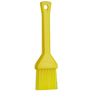 Yellow 2-25/64 x 20 OAL Polyester Vikan 53706 Soft Tube Brush 