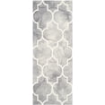thumbnail image 3 of Safavieh Dip Dye Calanthe Geometric Wool Runner Rug, Gray/Ivory, 2'3" x 6', 3 of 9