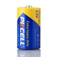 thumbnail image 3 of PKCell R20P-2B 1.5V Heavy Duty Zinc Chloride Battery, Pack of 2, 3 of 5