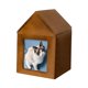 thumbnail image 1 of Urnas de cremación para cenizas de mascotas Gloria Recuerdo de madera Marco de exhibición de fotos Pequeña casa, 1 of 7