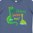 thumbnail image 4 of Inktastic My Granna Loves Me Grandson Boys Baby T-Shirt, 4 of 5