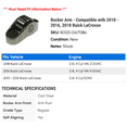 thumbnail image 2 of Rocker Arm - Compatible with 2010 - 2016, 2018 Buick LaCrosse 2011 2012 2013 2014 2015, 2 of 2