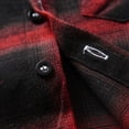 thumbnail image 7 of BLVB Toddler Boys Girls Button Down Plaid Flannel Shirts Infant Baby Unisex Long Sleeve Tops Coat Spring Fall Clothes, 7 of 7