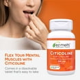 thumbnail image 6 of (2 pack) EZ Melts Dissolvable Citicoline Supplement 250 mg, Sugar-Free, 2-Month Supply - 2 Pack, 6 of 8