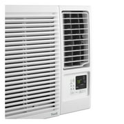 LG 7,600 BTU 115-Volt Window Air Conditioner with Cool, Heat and Wi-Fi Control in White, LW8023HRSM