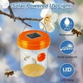 thumbnail image 2 of 2 Packs Wasp Trap - Solar Powered Bee Trap Outdoor for Yellow Jackets, Hornets and Wasps - Durable Wasp Killer and Bee Killer - Reusable Yellow Jacket Trap and Insect Trap,Clearance Price, 2 of 9