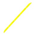 thumbnail image 1 of Kenally 5 unids/set pegatina reflectante para coche 90cm Reflector de advertencia de seguridad accesorios exteriores para maletero de coche cinta Automoción decorativa y accesorios Amarillo Kenally VI000736-02, 1 of 6