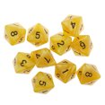 thumbnail image 3 of Dados poliédricos para juegos de mesa, juego de mesa para fiestas de cumpleaños, D8, D10, 8 y 10 caras, 10 unidades, 3 of 4