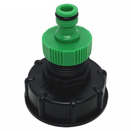 IBC Tank Adapter S60x6 Coarse Thread 1 Inch Female Thread & Tap for Water Butt