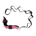 thumbnail image 3 of Estirador de pies y pantorrillas, correa de estiramiento de Yoga, banda elástica ajustable para cintura, pies y piernas, ensanchador de isquiotibiales Rosa, 3 of 8