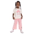 thumbnail image 2 of Disney Classics Toddler Girls Graphic Tee and Stripe Pants Set, 2-Piece, Sizes 12M-5T, 2 of 7