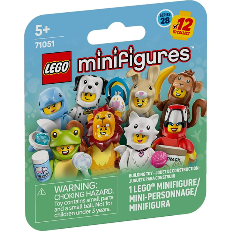 LEGO Minifigures Animal Series 28 Mystery Box Toy, 71051 - Walmart.com