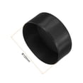 thumbnail image 3 of 2pcs Rubber End Caps 120mm Bolt Cap Screw Thread Protectors Black, 3 of 5