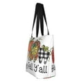 thumbnail image 7 of Uemuo It'S Fall Y'All Print Tote Bags for Women,Large Capacity Corduroy Bag,Reusable Grocery Shoulder Bag,Beach Tote with Zipper Closure, Daily Essentials, 7 of 7