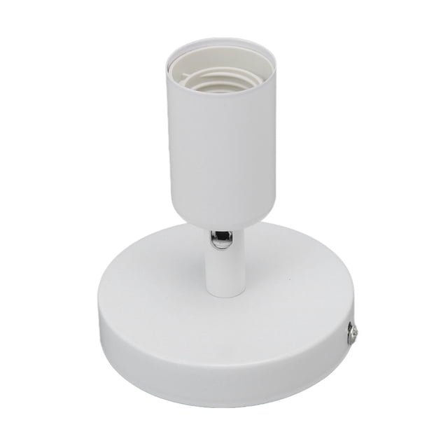 Support de Lampe Murale E26 E27, Base de Lampe Murale Moderne et Simple avec Angle Ajustable, Matériau Robuste pour Chambre, Salon, Vitrine 85 à 265 V