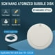 thumbnail image 4 of Aquarium Oxygen Refiner Disk | Nanocrystalline ABS Circular Atomization Booster | Quiet Dense Bubble Air Stone | Explosion Oxygen Enhancer | 3-Way Valve Kit | 3m Tube | Easy Install, 4 of 9