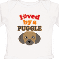 thumbnail image 4 of Inktastic Puggle Dog Pug Poodle Mix Boys or Girls Long Sleeve Baby Bodysuit, 4 of 5