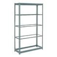 thumbnail image 4 of Global Industrial Heavy Duty Shelving 36"W x 12"D x 96"H With 5 Shelves, No Deck, Gray, 4 of 5