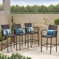 thumbnail image 2 of Noble House Delfina Ensemble de Tabourets de Bar - Multi Brun, 2 of 4
