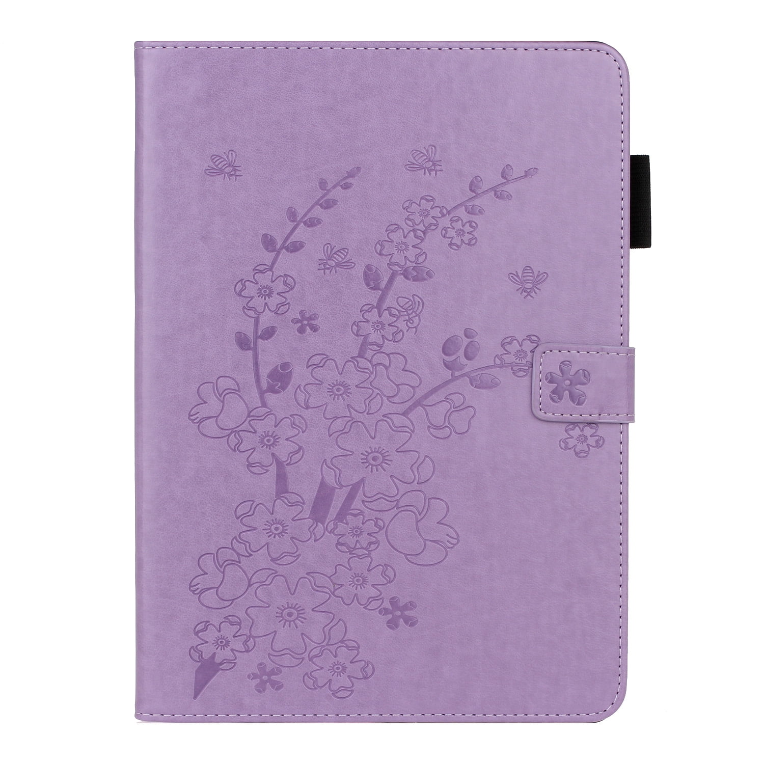 TECH CIRCLE Case for Apple iPad 10th Generation 10.9 Inch 2022,PU Leather Folio Flip Stand Smart Protective Cover with Auto Wake/Sleep Pencil Holder Soft Back Cover for iPad 10th Gen 10.9",Purple