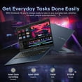 thumbnail image 3 of ASUS Vivobook 14" FHD Business Laptop, Intel i3-1315U, 16GB RAM, 672GB Storage (512GB SSD+160GB Docking Station Set), Intel UHD Graphics, Num Pad, HD Camera, Win 11, Quiet Blue, 3 of 8