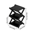 thumbnail image 3 of WMQPNNS Tier Foldable Shoe Rack Organizer Shelf Space Saving Storage for Entryway Closet Bedroom Corner, 3 of 6