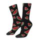 thumbnail image 1 of Balery Watermelon Calcetas Largas con Estampado para Hombre y Mujer – Suaves y Transpirables, Talla Única (US 5-11), 1 of 6