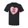 thumbnail image 2 of Wild Bobby Nah I'm Good Pink Candy Heart, Cute Funny Valentine's Day Men Tee, 2 of 6