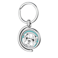 thumbnail image 1 of Casque Musique Vitalité Sons Chien Rotation Porte-Clés Métal Porte-Clés, 1 of 2