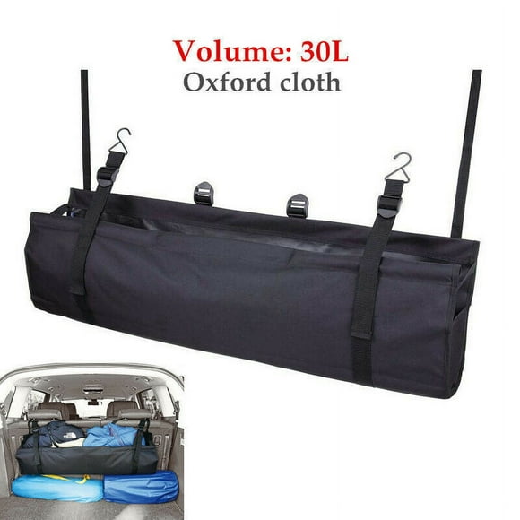 Trunk Cargo Organizer Folding Storage Collapse Bag Bin W/Hook For Car Truck SUV