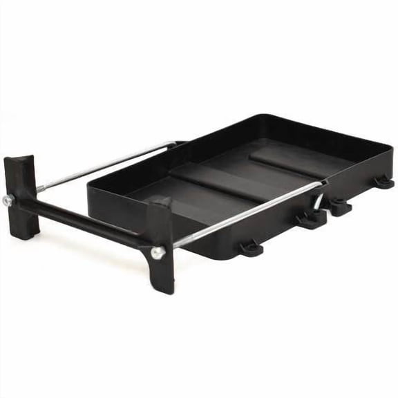 Boat Locking Battery Tray | 11 x 8 3/4 x 9 Inch Black Plastic