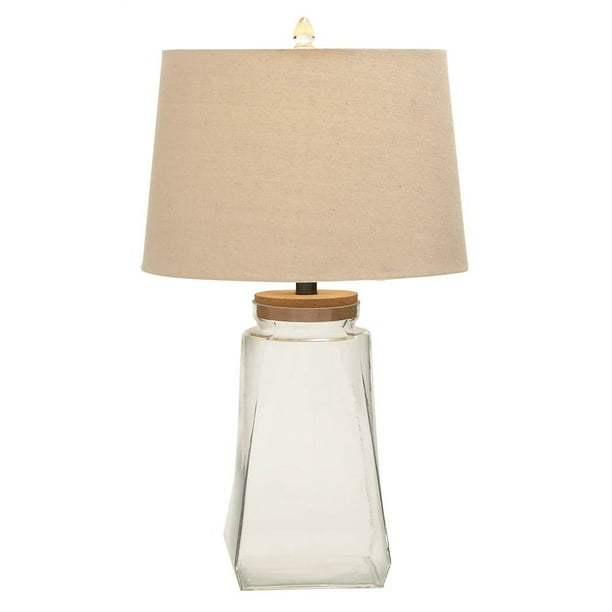 Classy And Stunning Fillable Table Lamp, Mainstays Fillable Glass Jar Table Lamp Base