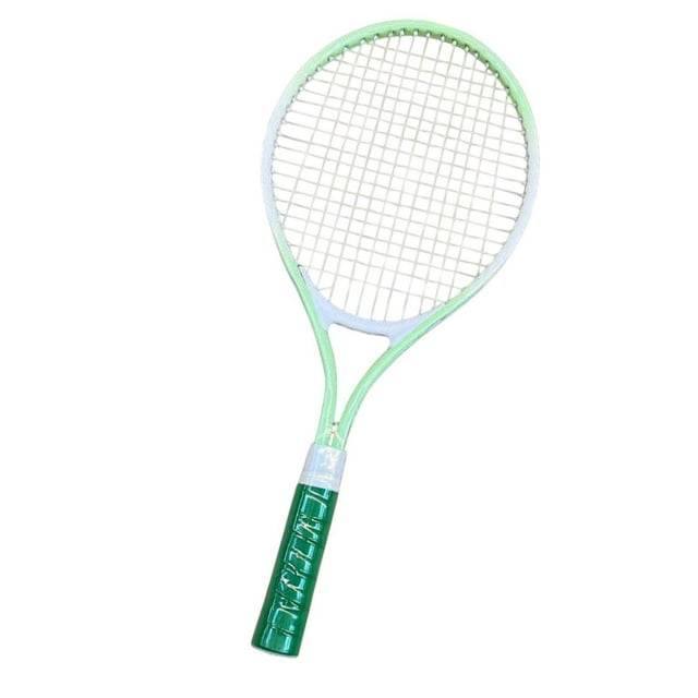 Raqueta de tenis, equipo de tenis, portátil, cómoda, cuerdas de nailon de alta resistencia. Verde