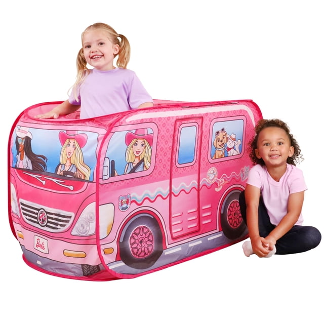 Play Tent Barbie Coastal Cowgirl Camper para niños mayores de 3 años