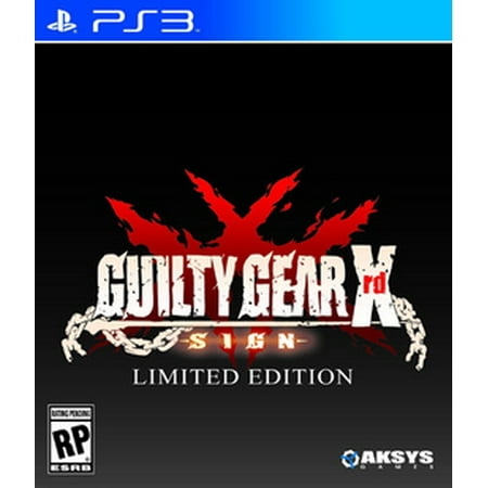 Guilty Gear Xrd Sign Limited Edition, Aksys Games, PlayStation 3, (Top 25 Best Ps3 Games)