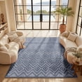 thumbnail image 4 of Nourison Versatile Indoor/Outdoor Denim Blue 7' x 10' Area Rug, (7x10), 4 of 11