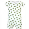 thumbnail image 2 of Hudson Baby Infant Boy Cotton Rompers 3pk, Aliviado, 0-3 Months, 2 of 4