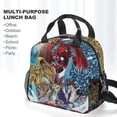 thumbnail image 2 of Yu-Gi-Oh Portable Lunch Bag, Insulated Lunch Box Reusable Lunch Totes Bag For Camping Hiking Travel Picnic, 2 of 7