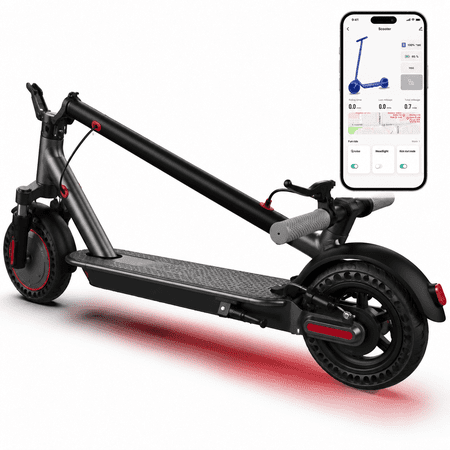 Electric Scooter for Adults 350W 19 MPH Foldable E Scooter with 8.5” Tires Dual Suspension UL2272 Certified Portable Commuter Scooter for Urban Travel