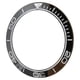 thumbnail image 3 of Inserto de bisel de reloj, accesorio de repuesto de reparación de anillo de bisel de reloj de cerámica de 41,5mm, Base negra, línea completa de dígitos blancos, 3 of 10