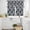 Black White, variant on Teal Skull Halloween Kitchen Curtains Sets for Windows 36 Inch Length, Navy Blue Birds Retro Skeleton Rod Pocket Window Treatments Tier Curtains and Valances Set for Bedroom/Bathroom
