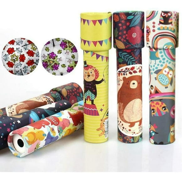 6 Pieces (randomkaleidoscope,rotating Multi Prism Paper Kaleidoscope Rotating Kaleidoscope Kaleidoscope Paper