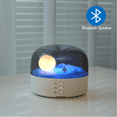 thumbnail image 4 of LivinVeluris Veilleuse LED Lune et Mer avec Haut-Parleur Bluetooth – Changement de Couleur, Luminosité Réglable, 2 Modes d'Éclairage, USB Type-C, Déco Maison, Cadeau pour Enfants/adultes, 4 of 8