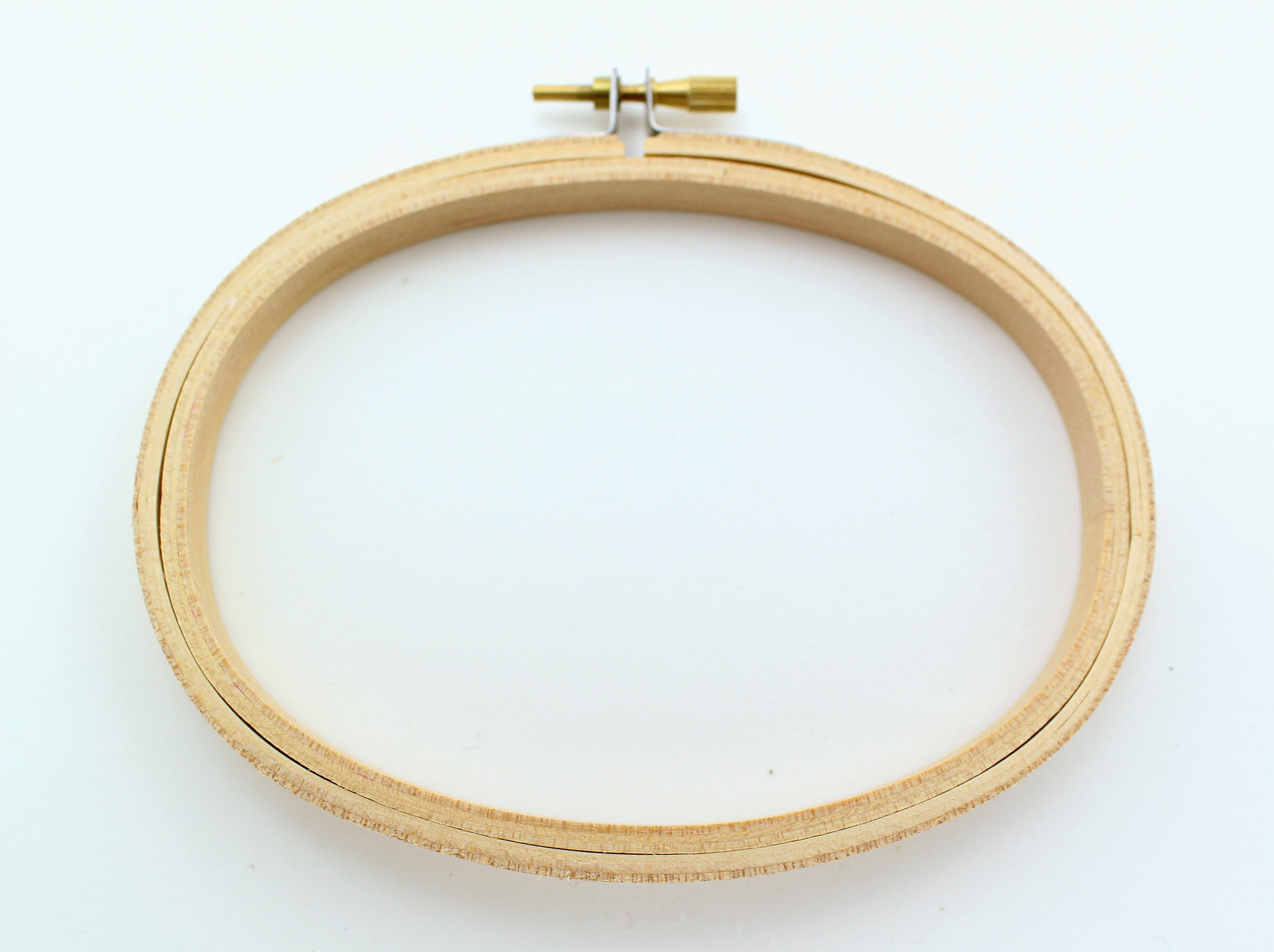 5 x 9 inch Large Oval Wooden Hand Embroidery Hoops Bulk Wholesale 6 Pieces Embroidery Arts