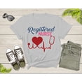 thumbnail image 6 of Cute Vintage Registered Nurse Graphic Design Gift For Women Men T-Shirt Pediatric Registered Nurse T Shirt Cool ER NICU Nurse Tshirt, 6 of 6