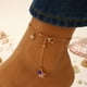 thumbnail image 1 of Señoras personalidad moda tobillera damas joyería regalo pie ornamento para mujeres Wmkox8yi sjalhkljlk3377, 1 of 7