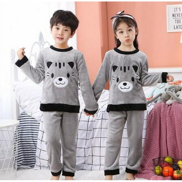 Flannel Pajama Pajamas for Women Sleep Wear Kid - China Night Suits for  Girls and Fuzzy Sleepwear price